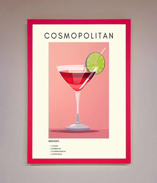 Cosmopolitan Framed Poster - Hi Society