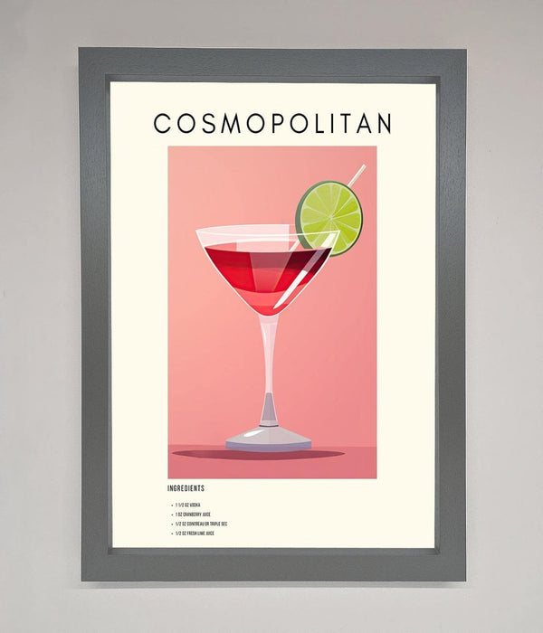 Cosmopolitan Framed Poster - Hi Society