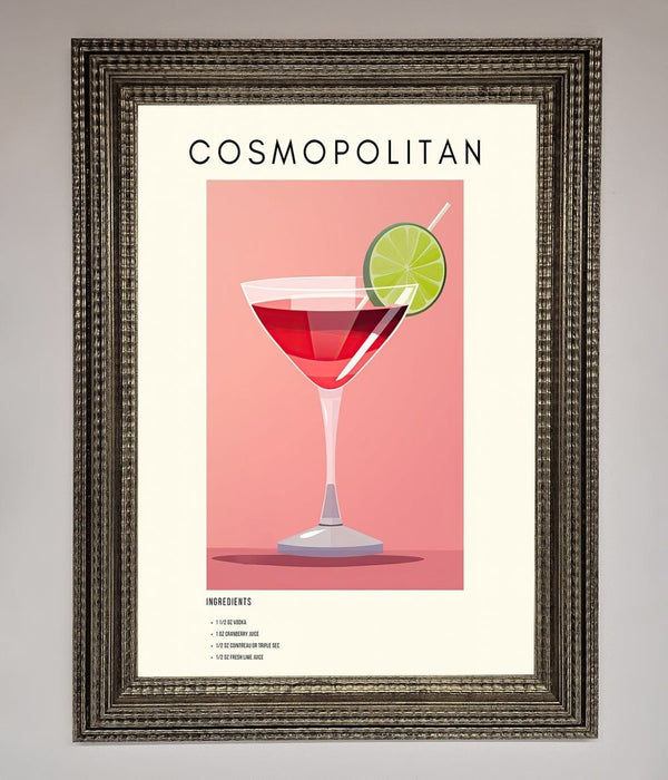 Cosmopolitan Framed Poster - Hi Society