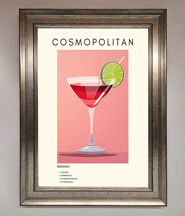 Cosmopolitan Framed Poster - Hi Society