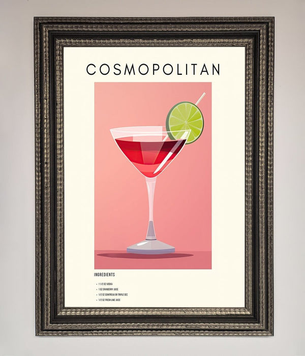Cosmopolitan Framed Poster - Hi Society