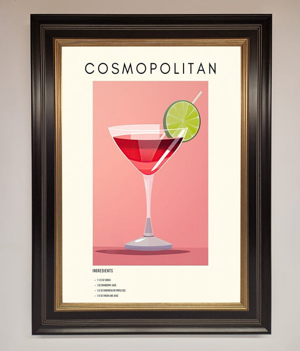 Cosmopolitan Framed Poster - Hi Society