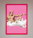 Cowboy On A Cloud Framed Poster - Hi Society