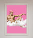 Cowboy On A Cloud Framed Poster - Hi Society