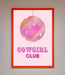 Cowgirl Club Disco Ball Framed Print - Hi Society