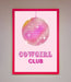 Cowgirl Club Disco Ball Framed Print - Hi Society