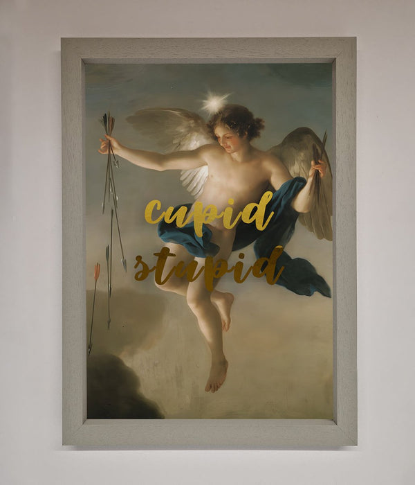 Cupid Stupid Foil Print - Hi Society
