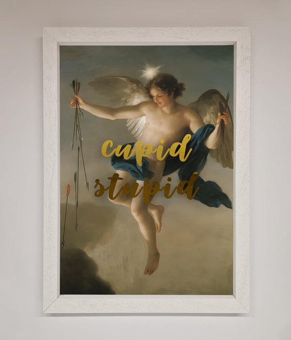 Cupid Stupid Foil Print - Hi Society