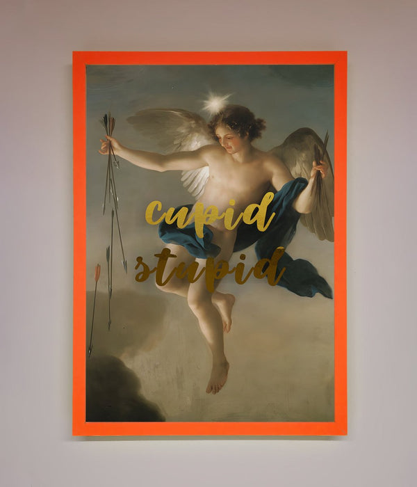 Cupid Stupid Foil Print - Hi Society