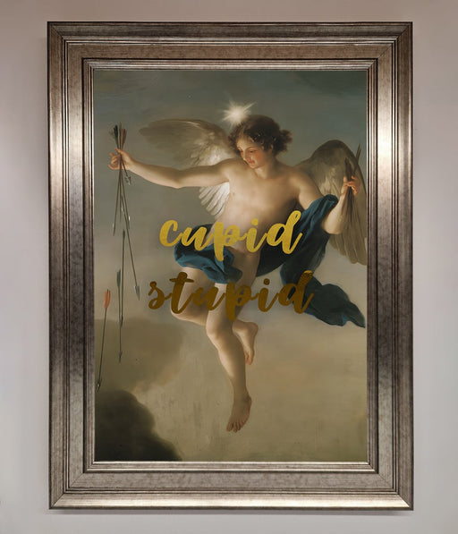 Cupid Stupid Foil Print - Hi Society