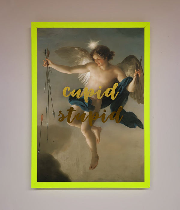 Cupid Stupid Foil Print - Hi Society