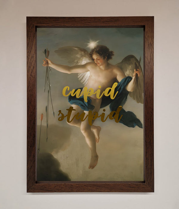 Cupid Stupid Foil Print - Hi Society