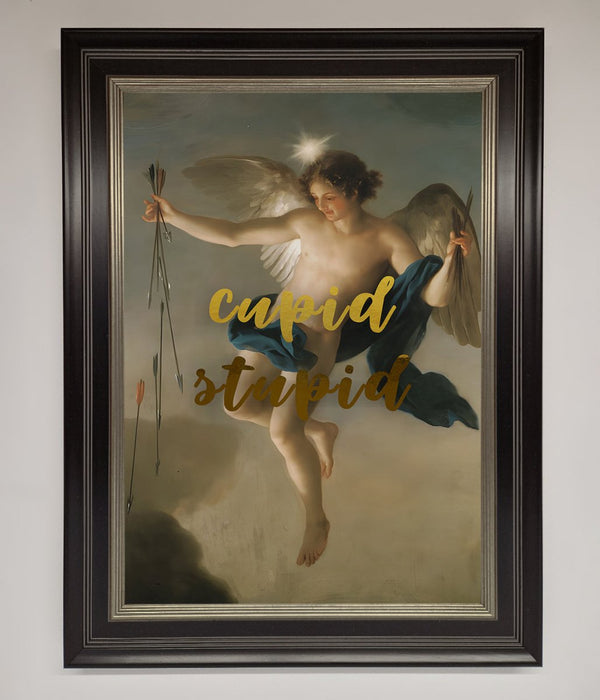 Cupid Stupid Foil Print - Hi Society