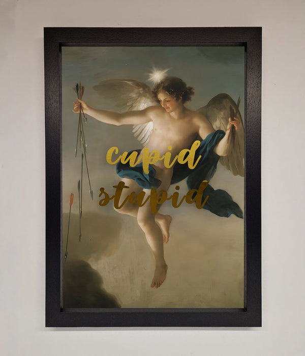 Cupid Stupid Foil Print - Hi Society