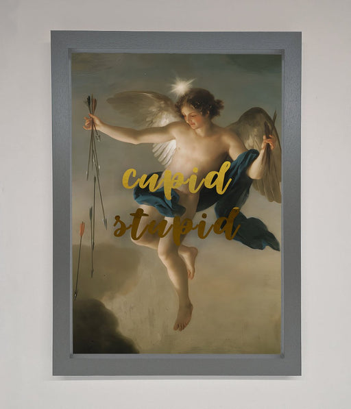 Cupid Stupid Foil Print - Hi Society