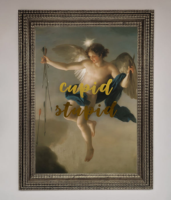 Cupid Stupid Foil Print - Hi Society