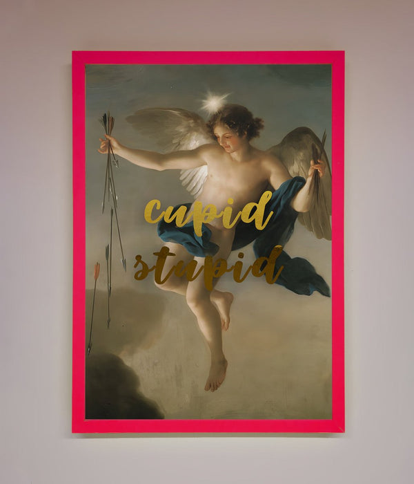 Cupid Stupid Foil Print - Hi Society