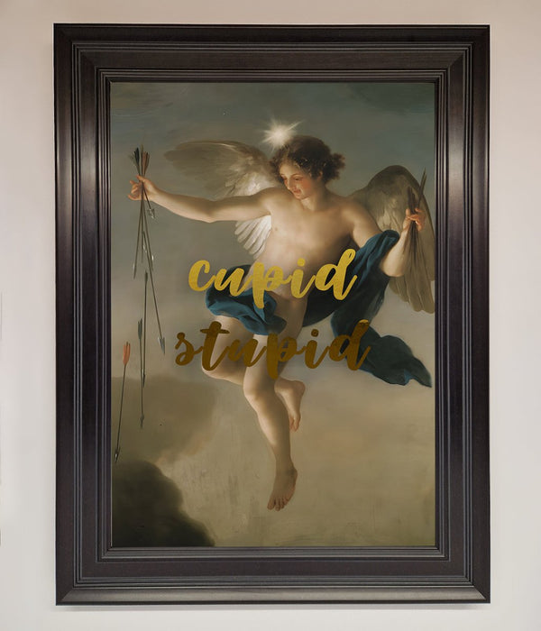 Cupid Stupid Foil Print - Hi Society