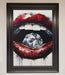Diamond Lips Framed Poster - Hi Society