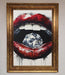Diamond Lips Framed Poster - Hi Society