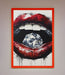 Diamond Lips Framed Poster - Hi Society