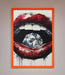 Diamond Lips Framed Poster - Hi Society