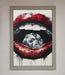 Diamond Lips Framed Poster - Hi Society