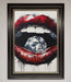 Diamond Lips Framed Poster - Hi Society