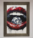 Diamond Lips Framed Poster - Hi Society