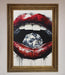 Diamond Lips Framed Poster - Hi Society