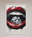 Diamond Lips Framed Poster - Hi Society