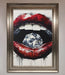Diamond Lips Framed Poster - Hi Society