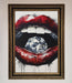 Diamond Lips Framed Poster - Hi Society