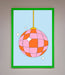 Disco Ball Pink Framed Poster - Hi Society