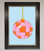 Disco Ball Pink Framed Poster - Hi Society