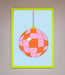 Disco Ball Pink Framed Poster - Hi Society