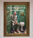 Dont Do Charlie In The Bathroom Framed Poster - Hi Society
