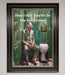 Dont Do Charlie In The Bathroom Framed Poster - Hi Society