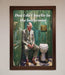 Dont Do Charlie In The Bathroom Framed Poster - Hi Society