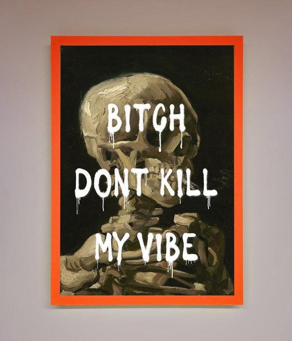 Dont Kill My Vibe Rude Framed Wall Art - Hi Society