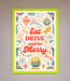 Eat Drink And Be Merry Framed Poster - Hi Society