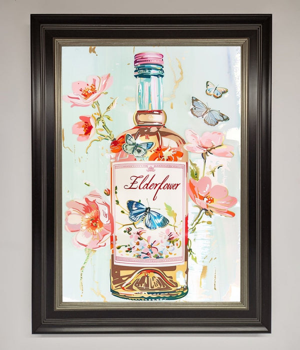 Elderflower Wine Framed Wall Art - Hi Society