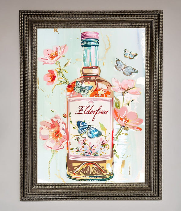 Elderflower Wine Framed Wall Art - Hi Society