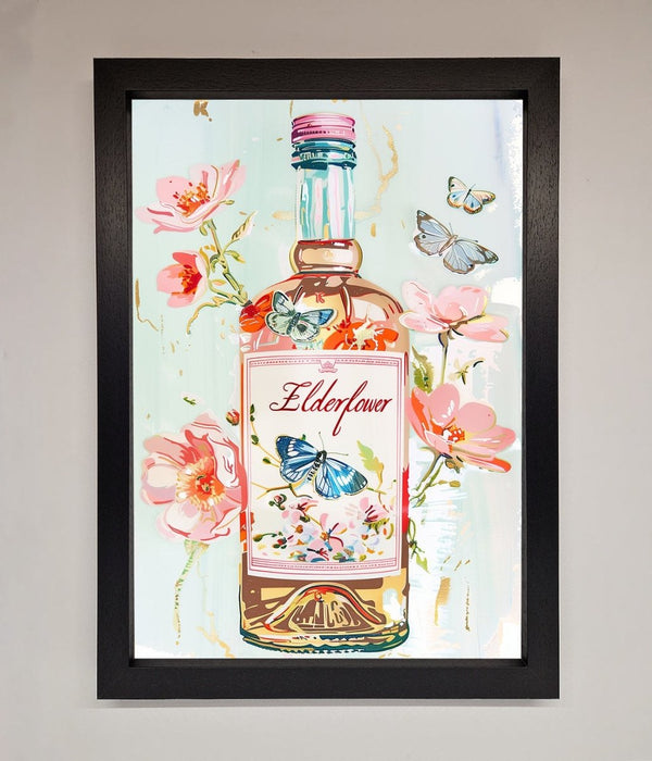 Elderflower Wine Framed Wall Art - Hi Society