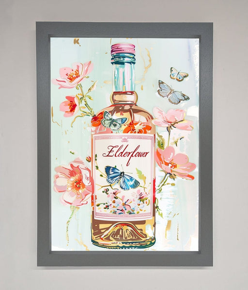 Elderflower Wine Framed Wall Art - Hi Society
