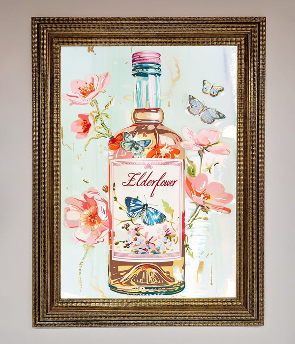 Elderflower Wine Framed Wall Art - Hi Society