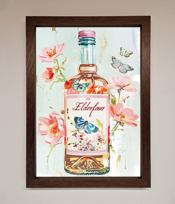 Elderflower Wine Framed Wall Art - Hi Society