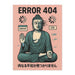 Error 404 Inner Peace Print - Poster