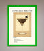 Espresso Martini Cocktail Framed Print - Hi Society