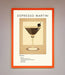 Espresso Martini Cocktail Framed Print - Hi Society